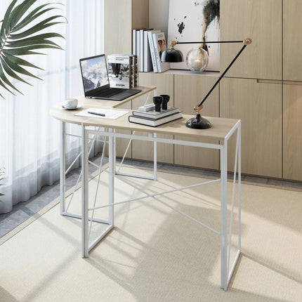 White L-Shaped Corner Desk for Home Office - Wnkrs