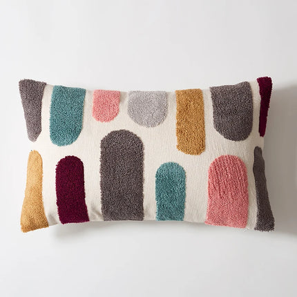 Cute Dots Embroidery Pillow Cover