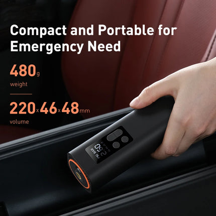 Mini compresseur d'air portable pour voiture avec affichage numérique intelligent