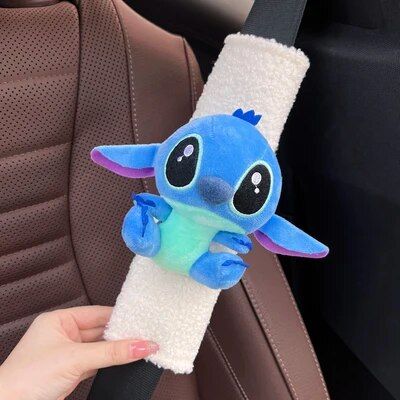 Plush Heart Frog Car Safety Belt Shoulder Cover - Wnkrs