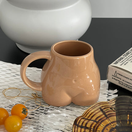 Ass Cup Creative Coffee Cup Ceramic Mug - Wnkrs