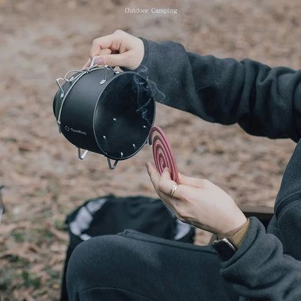 Soporte para espiral de mosquitos: lindo soporte para incienso con forma de cerdo para acampar al aire libre