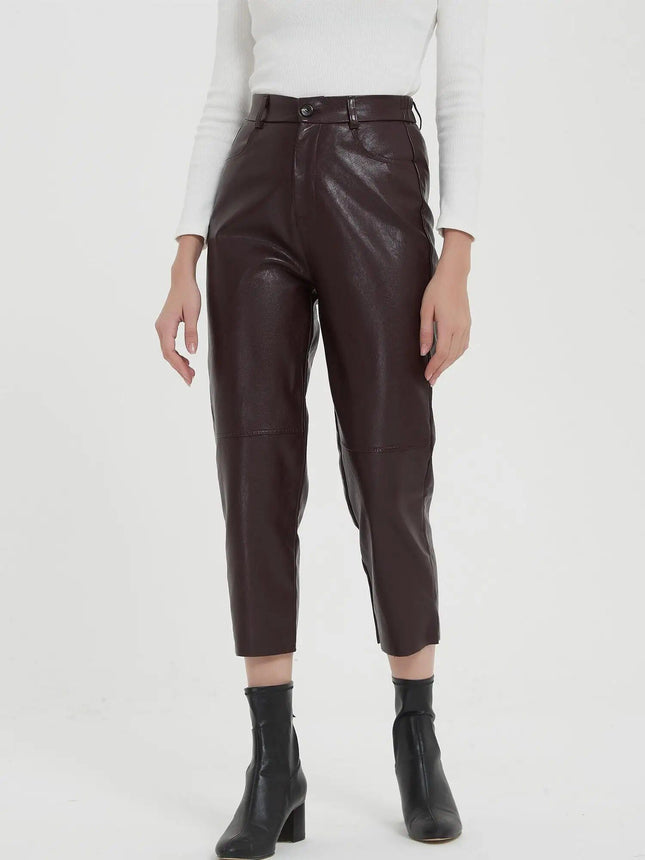 Pantalon en similicuir