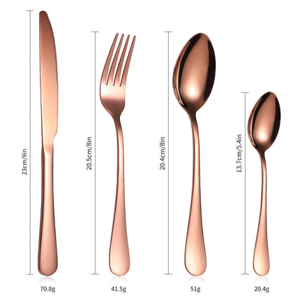 24 Pcs Cutlery Set - Wnkrs