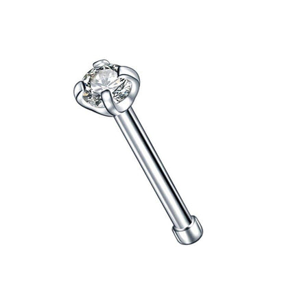 Titanium Crystal Nose Stud Piercing - Wnkrs