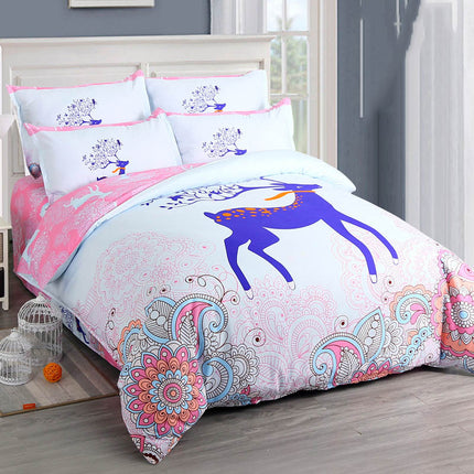 Four-piece sanded bed sheet - Wnkrs