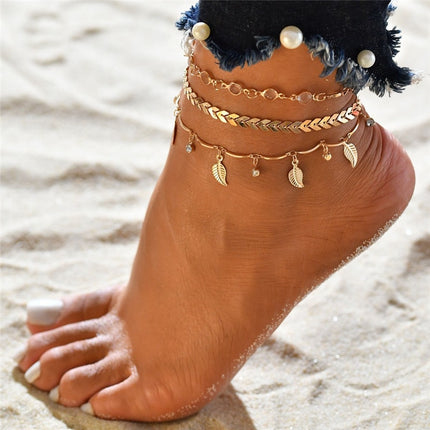 Women's Bohemian Snake Anklet - Wnkrs