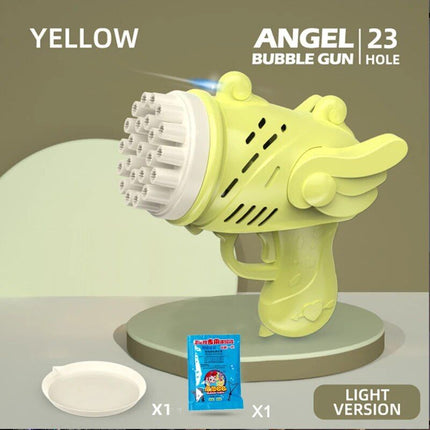 Automatic Angel Rocket Bubble Blower: Elevate Playtime to the Skies! - Wnkrs