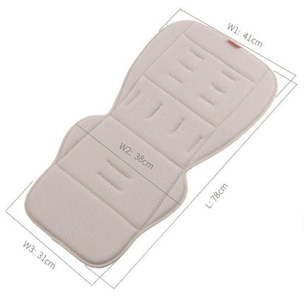 Breathable Stroller Accessories Universal Mattress In A Stroller Baby Pram Liner Seat Cushion Accessories Four Seasons Soft Pad - Wnkrs