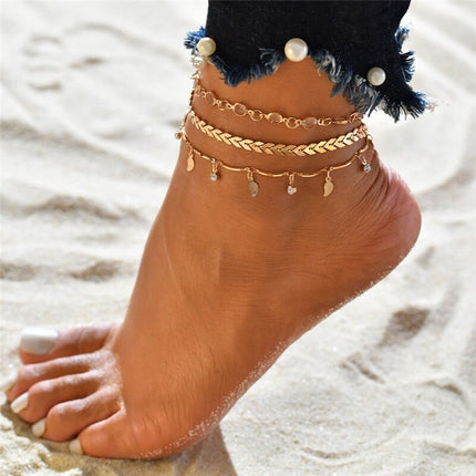 Summer Anklet with Star Pendant - Wnkrs