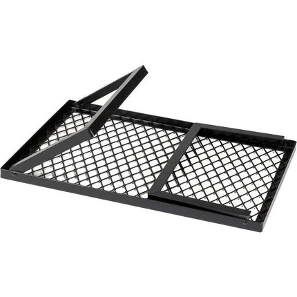 Heavy Duty Steel Camp Grill for Open Flame Cooking - Wnkrs