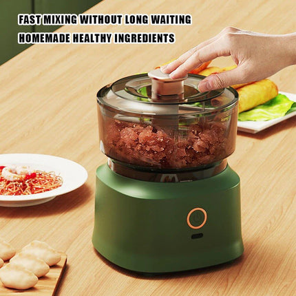 USB Rechargeable Electric Garlic & Food Masher - 350ml Compact Design - Wnkrs