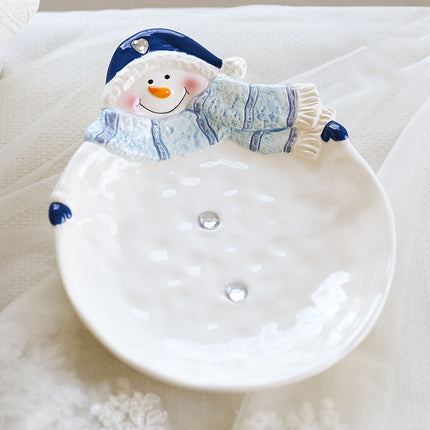 Christmas Ceramic Ornaments and Snowman Tableware - Wnkrs