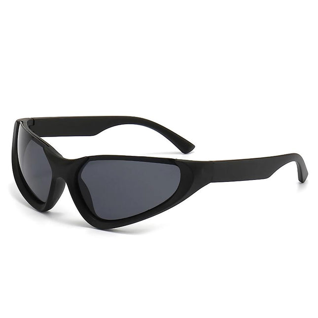 Lunettes de soleil de sport unisexes UV400 à effet miroir vintage