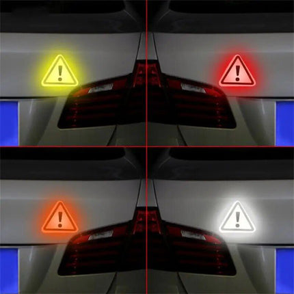 High-Visibility Reflective Safety Triangle Decal for Vehicles - Wnkrs