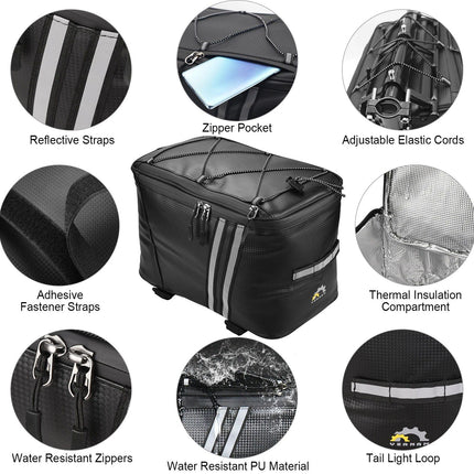 Thermal Insulated Bike Trunk Bag - Wnkrs