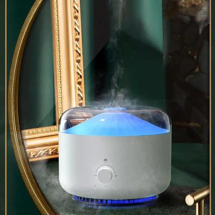 Intelligent Smoke Ring Aromatherapy Diffuser & Humidifier with Colorful Night Light - Wnkrs