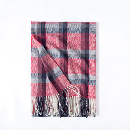 Winter Preppy Plaid Scarf