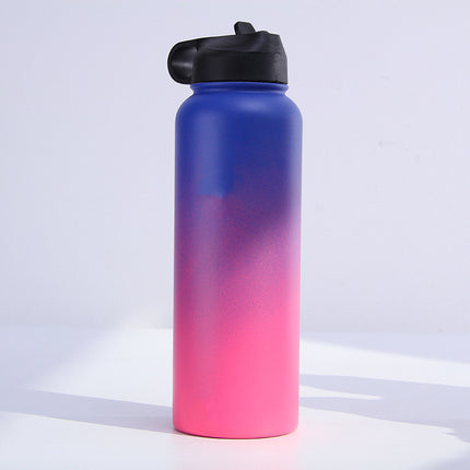 Stainless Steel Wide-mouth Outdoor Sports Vacuum Flask - Wnkrs