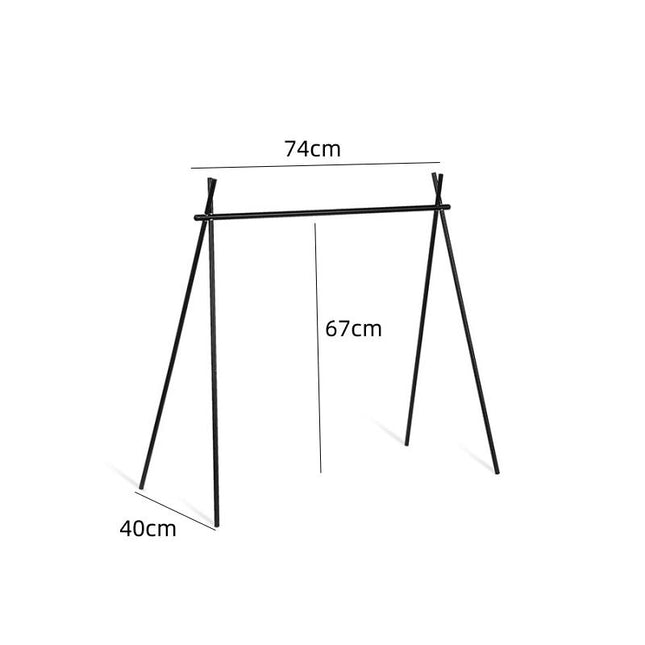 Estantería de almacenamiento triangular para exteriores