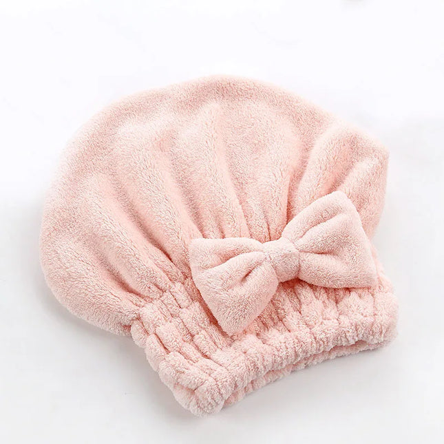 Bamboo Hair Towel Wrap - Microfiber Hair Drying Turban