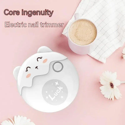 3-in-1 Electric Nail Tool with Night Light and Cartoon Design - Wnkrs