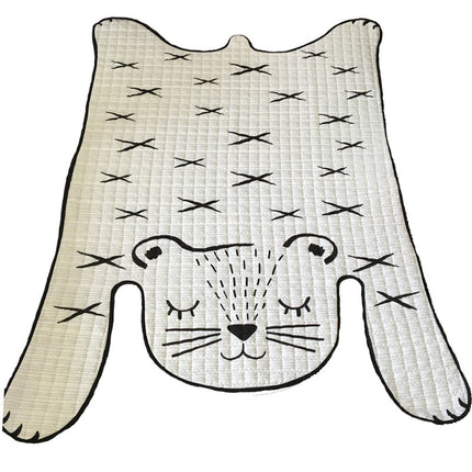 Toys Baby Play Mat Kids Carpet White Tiger Plush Rugs For Liveing Room Decoration Floor Mats Developing Mat For Children - Wnkrs