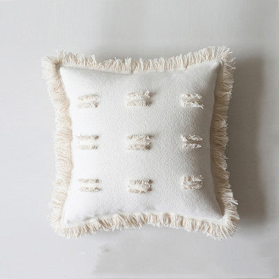 Fashion Simple Beggar Style Cotton Art Designer Pillowcase