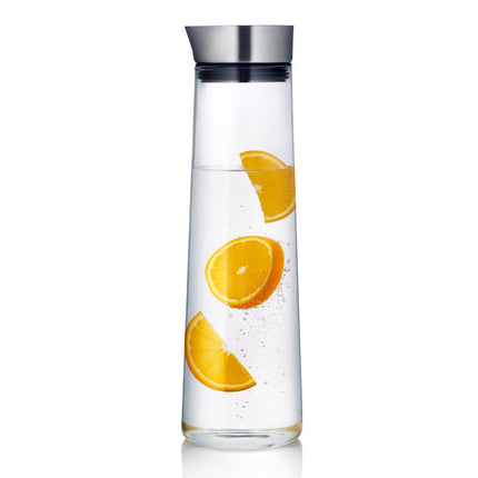 Thick glass juice jug Heat-resistant cold water cup large capacity cold water bottle - Wnkrs