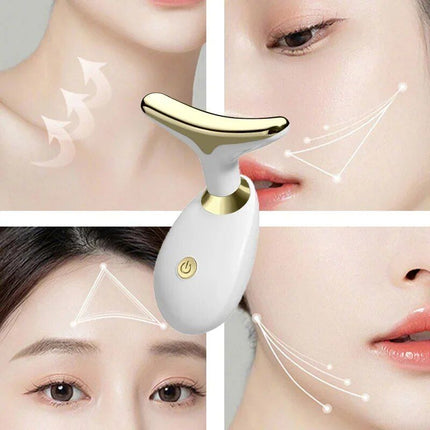 Face & Neck Lifting Vibratory Beauty Device: Anti-Wrinkle & Skin Rejuvenation Massager - Wnkrs