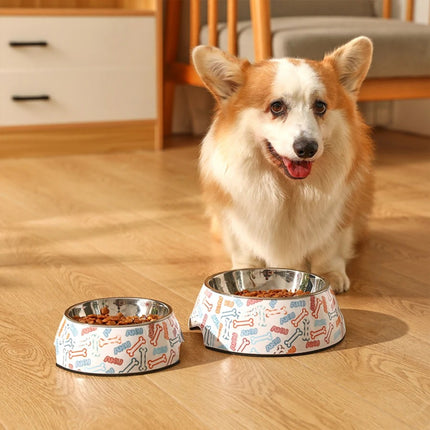 Anti-Slip Stainless Steel Pet Bowl