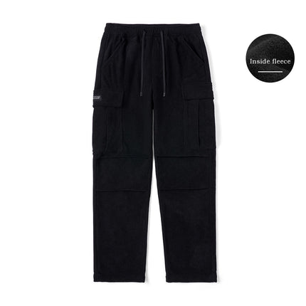 New Oversize Fleece Liner Corduroy Cargo Pants