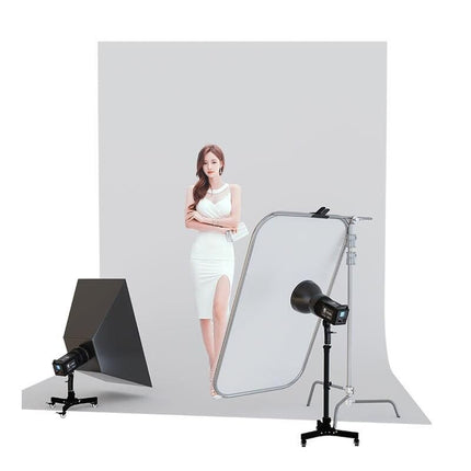 Multi-Purpose Photography Floor Light Stand with Casters and Adjustable Height - Wnkrs