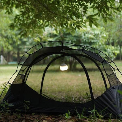 Lightweight Single Person Outdoor Camping Bed Tent with Mosquito Net and Aluminum Poles - Wnkrs