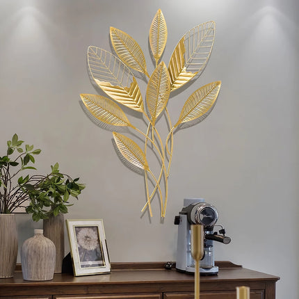 Modern Fairy-Themed Iron Wall Hanging for Living Room