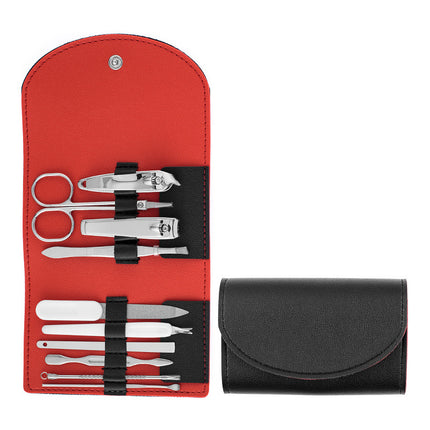 Ensemble de coupe-ongles portable pour manucure et pédicure de 10 pièces