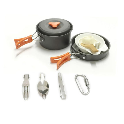 Cookware Portable Outdoor  Tableware Picnic Set - Wnkrs