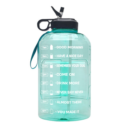 1 Gallon Plastic Large Capacity Sports Bottle - Wnkrs