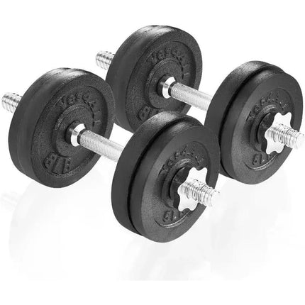 Adjustable Cast Iron Dumbbell Set for Full Body Workout - Wnkrs