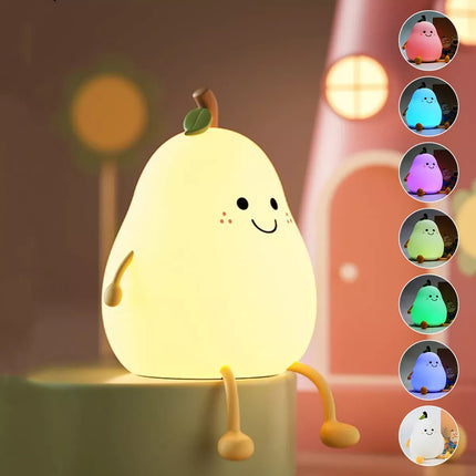 Cute Pear Night Light - Wnkrs