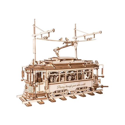 Classic City Tram 3D Wooden Puzzle - Wnkrs