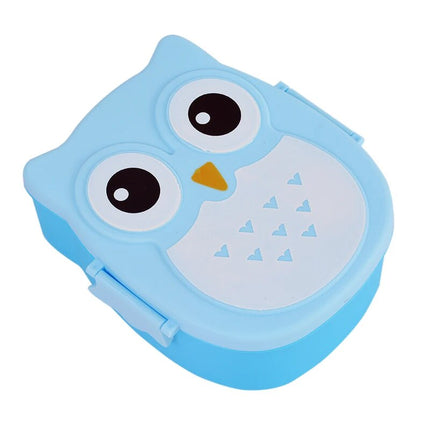 Boîte à lunch pour micro-ondes en forme de hibou : stockage amusant et fonctionnel des aliments pour les enfants