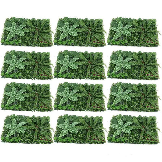 Versatile Artificial Grass Hedge Panels for Garden and Outdoor Decor - Wnkrs