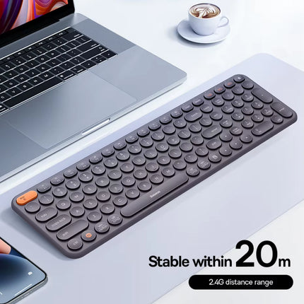 Clavier Bluetooth sans fil avec touches silencieuses