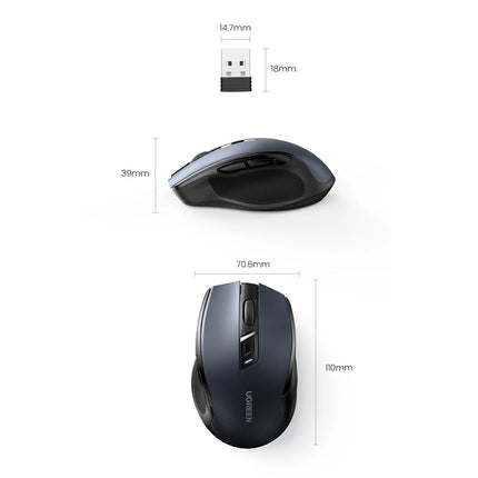 Souris Bluetooth sans fil avec double mode