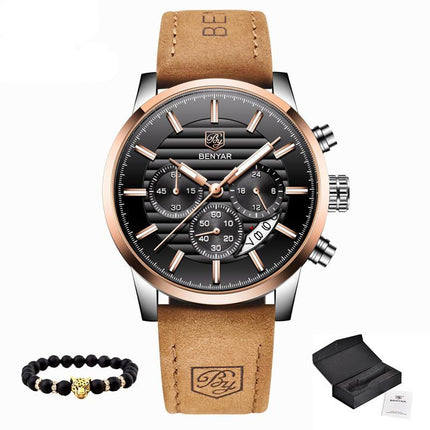 Reloj de cuarzo de lujo para hombre