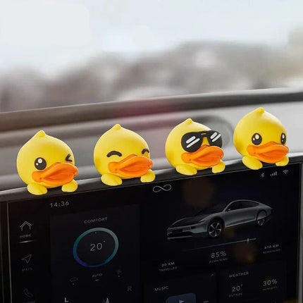 Cute Yellow Duck Car Decoration - Wnkrs