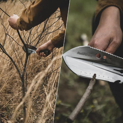 Pelle de survie ultime pour le camping en plein air