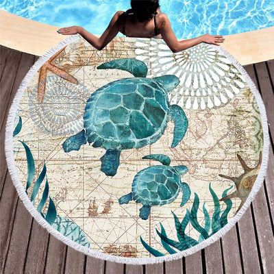 SEA TURTLE BEACH TOWEL - Wnkrs