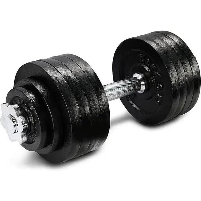 Adjustable Cast Iron Dumbbell Set for Full Body Workout - Wnkrs